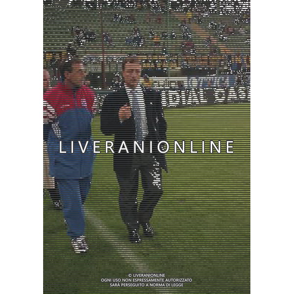 MILAN COPPA UEFA 21-10-1997 INTER OLYMPIC LIONE NELLA FOTO Bernard Lacombe AG ALDO LIVERANI SAS
