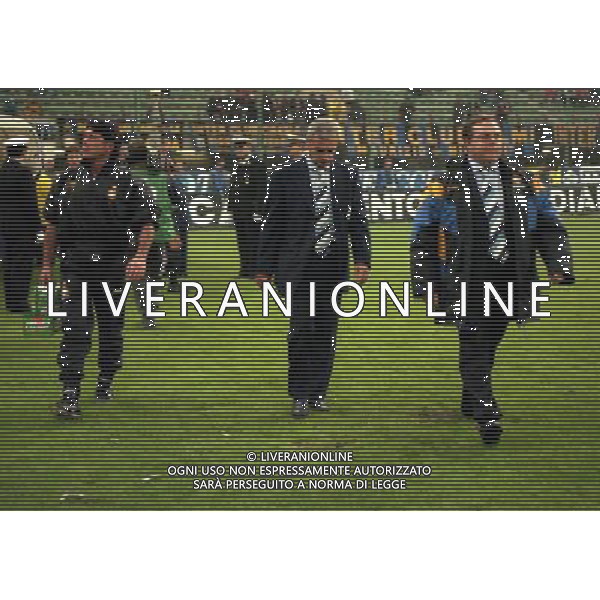 MILAN COPPA UEFA 21-10-1997 INTER OLYMPIC LIONE NELLA FOTO LUIGI SIMONI-MASSIMO DELLA CASA- GUIDO SUSINI AG ALDO LIVERANI SAS