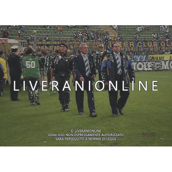MILAN COPPA UEFA 21-10-1997 INTER OLYMPIC LIONE NELLA FOTO LUIGI SIMONI-MASSIMO DELLA CASA- GUIDO SUSINI AG ALDO LIVERANI SAS