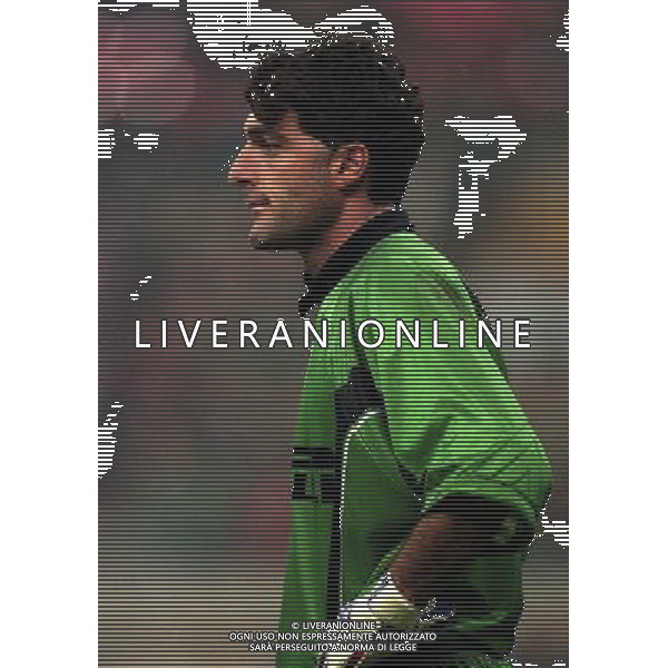 MILAN COPPA UEFA 21-10-1997 INTER OLYMPIC LIONE NELLA FOTO GIANLUCA PAGLIUCA AG ALDO LIVERANI SAS
