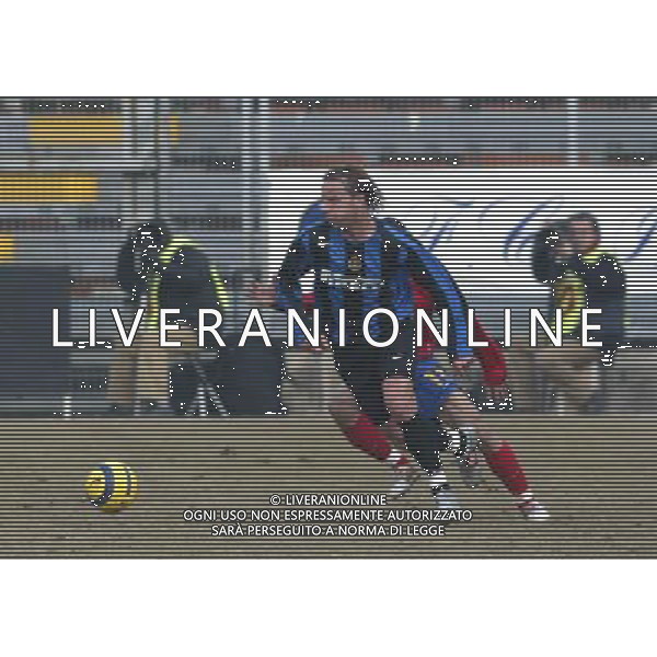 09/02/2005 PARTITA DI BENEFICENZA FRA INTER E STEAUA BUCAREST NELLA FOTO: ANDY VAN DER MEYDE FOTO BARATTINI ALEXANDRO/AG. ALDO LIVERANI