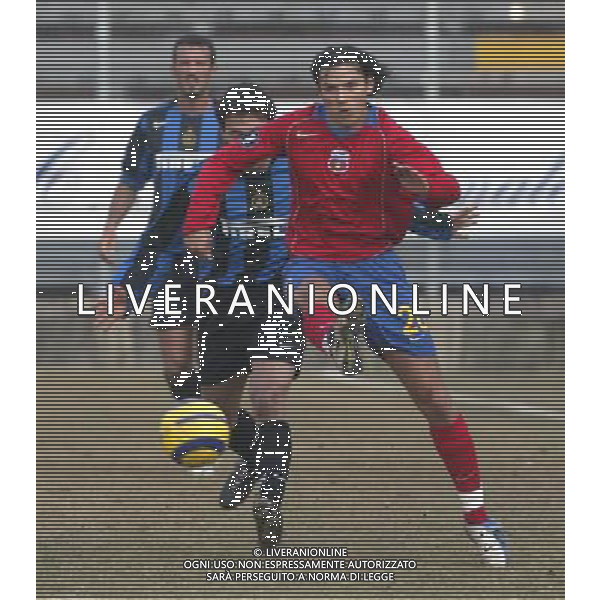 09/02/2005 PARTITA DI BENEFICENZA FRA INTER E STEAUA BUCAREST NELLA FOTO: OGARARU GORGE FOTO BARATTINI ALEXANDRO/AG. ALDO LIVERANI