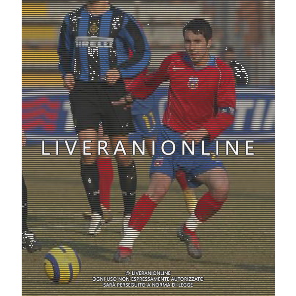 09/02/2005 PARTITA DI BENEFICENZA FRA INTER E STEAUA BUCAREST NELLA FOTO: NEAGA ADRIAN FOTO BARATTINI ALEXANDRO/AG. ALDO LIVERANI