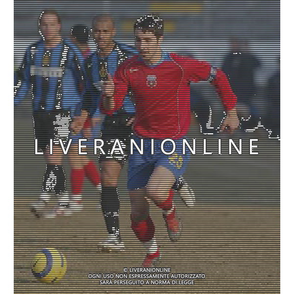 09/02/2005 PARTITA DI BENEFICENZA FRA INTER E STEAUA BUCAREST NELLA FOTO: NEAGA ADRIAN FOTO BARATTINI ALEXANDRO/AG. ALDO LIVERANI