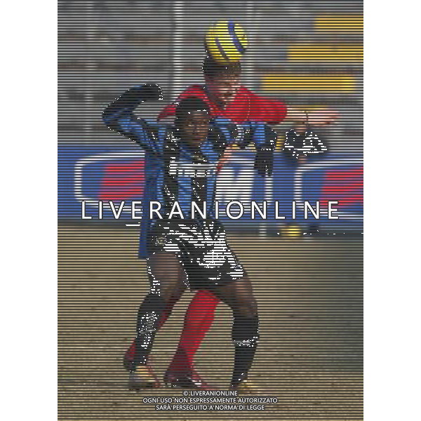 09/02/2005 PARTITA DI BENEFICENZA FRA INTER E STEAUA BUCAREST NELLA FOTO: MARTINS OBAFEMI FOTO BARATTINI ALEXANDRO/AG. ALDO LIVERANI