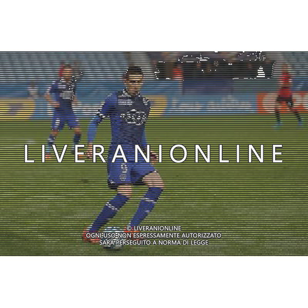 Florian RASPENTINO - 27.10.2015 - Bastia / Rennes - Coupe de la Ligue 2015/2016 Photo : Michel Maestracci / Icon Sport /AGENZIA ALDO LIVERANI SAS - ITALY ONLY EDITORIAL USE ONLY