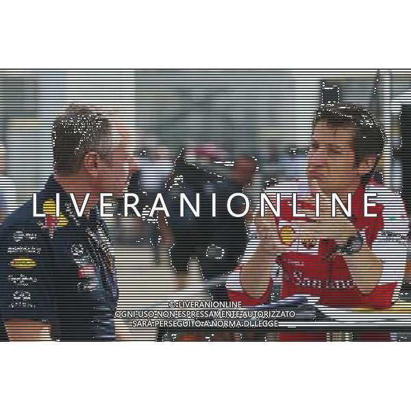 (L to R): Jonathan Wheatley (GBR) Red Bull Racing Team Manager with Massimo Rivola (ITA) Ferrari Sporting Director. 29.10.2015. Formula 1 World Championship, Rd 17, Mexican Grand Prix, Mexixo City, Mexico, Preparation Day. AG ALDO LIVERANI SAS ONLY ITALY