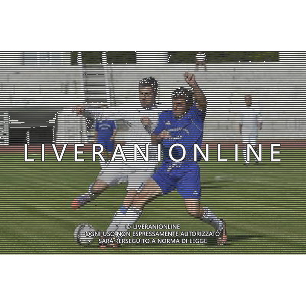 Roma - 30/10/2015 - Stadio dei Marmi - Partita di beneficenza tra la Nazionale Italiana Parlamentari e Campioni dello Sport - nella foto: Simone Baldelli PD Vice Presidente Camera dei Deputati e Kristian Ghedina / Ph. Fabrizio Corradetti - ag. Aldo Liverani Sas