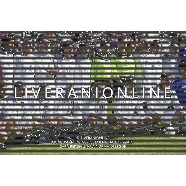 Roma - 30/10/2015 - Stadio dei Marmi - Partita di beneficenza tra la Nazionale Italiana Parlamentari e Campioni dello Sport - nella foto: La Nazionale Italiana Parlamentari / Ph. Fabrizio Corradetti - ag. Aldo Liverani Sas