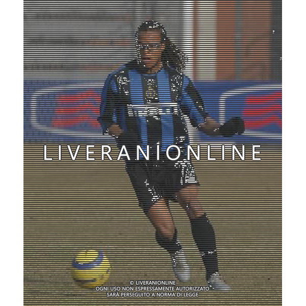 09/02/2005 PARTITA DI BENEFICENZA FRA INTER E STEAUA BUCAREST NELLA FOTO: DAVIDS EDGAR FOTO BARATTINI ALEXANDRO/AG. ALDO LIVERANI