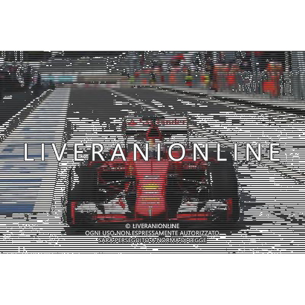 Sebastian Vettel (GER) Ferrari SF15-T. 30.10.2015. Formula 1 World Championship, Rd 17, Mexican Grand Prix, Mexixo City, Mexico, Practice Day. AG ALDO LIVERANI SAS ONLY ITALY