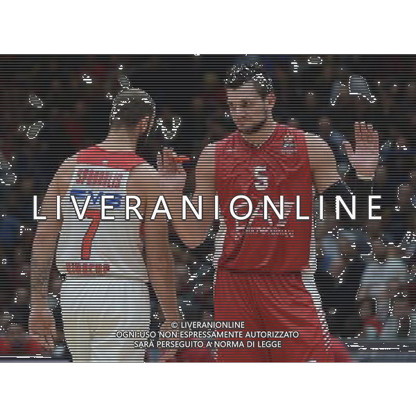Turkish Airline Eurolega 2015/2016 Regular Season Milano - 30.10.2015 EA7 Emporio Armani Milano-Olympiacos Pireo Nella Foto:gentile /Ph.Vitez-Ag. Aldo Liverani
