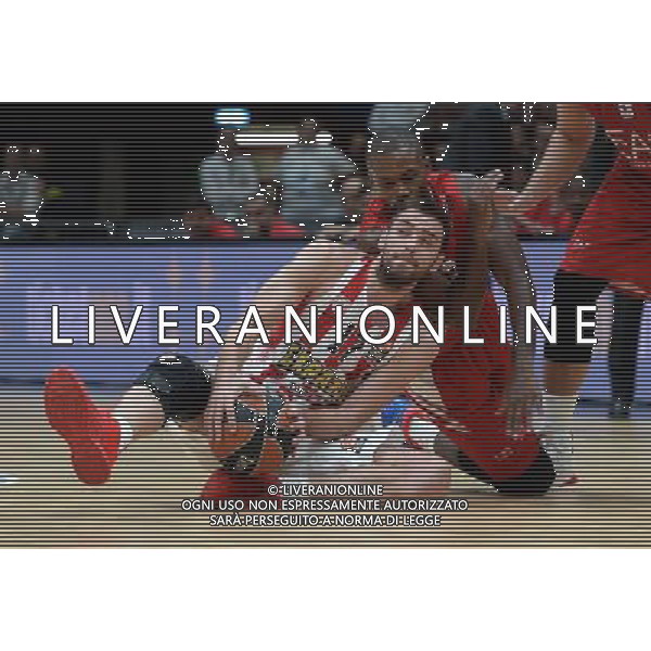 Turkish Airline Eurolega 2015/2016 Regular Season Milano - 30.10.2015 EA7 Emporio Armani Milano-Olympiacos Pireo Nella Foto:mantzaris-lafayette /Ph.Vitez-Ag. Aldo Liverani