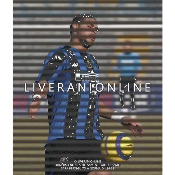 09/02/2005 PARTITA DI BENEFICENZA FRA INTER E STEAUA BUCAREST NELLA FOTO: ADRIANO FOTO BARATTINI ALEXANDRO/AG. ALDO LIVERANI