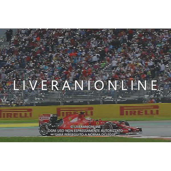 Sebastian Vettel (GER) Ferrari SF15-T. 30.10.2015. Formula 1 World Championship, Rd 17, Mexican Grand Prix, Mexixo City, Mexico, Practice Day. AG ALDO LIVERANI SAS ONLY ITALY
