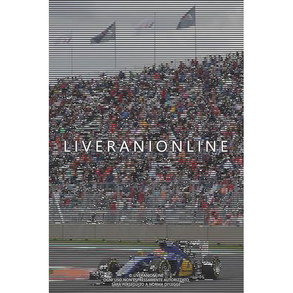 Felipe Nasr (BRA) Sauber C34. 30.10.2015. Formula 1 World Championship, Rd 17, Mexican Grand Prix, Mexixo City, Mexico, Practice Day. AG ALDO LIVERANI SAS ONLY ITALY