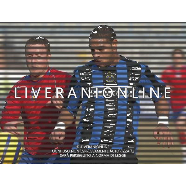 09/02/2005 PARTITA DI BENEFICENZA FRA INTER E STEAUA BUCAREST NELLA FOTO: ADRIANO FOTO BARATTINI ALEXANDRO/AG. ALDO LIVERANI