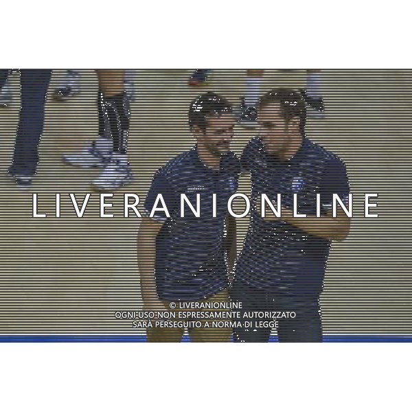 Dorian Rougeyron / Julien Daniel - 30.10.2015 - Paris / Montpellier - 3eme journee Ligue A Photo : Anthony Dibon / Icon Sport/AGENZIA ALDO LIVERANI SAS - ITALY ONLY EDITORIAL USE ONLY