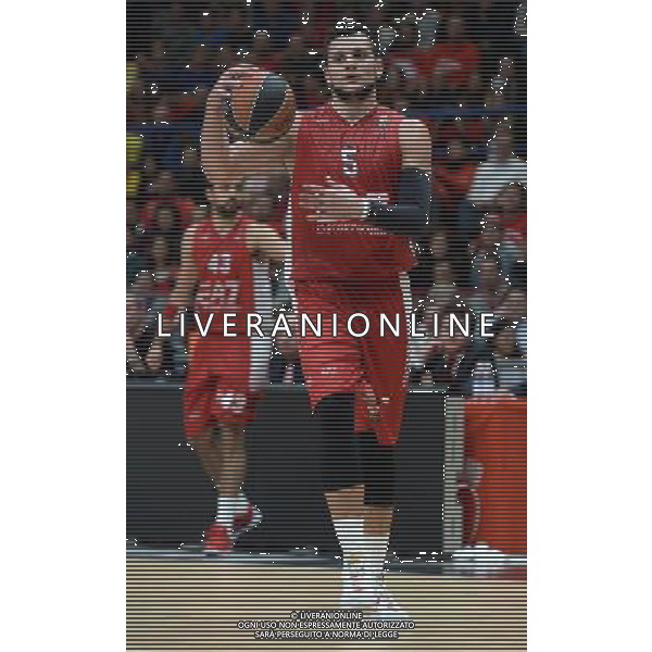 Turkish Airline Eurolega 2015/2016 Regular Season Milano - 30.10.2015 EA7 Emporio Armani Milano-Olympiacos Pireo Nella Foto:Gentile Alessandro /Ph.Vitez-Ag. Aldo Liverani