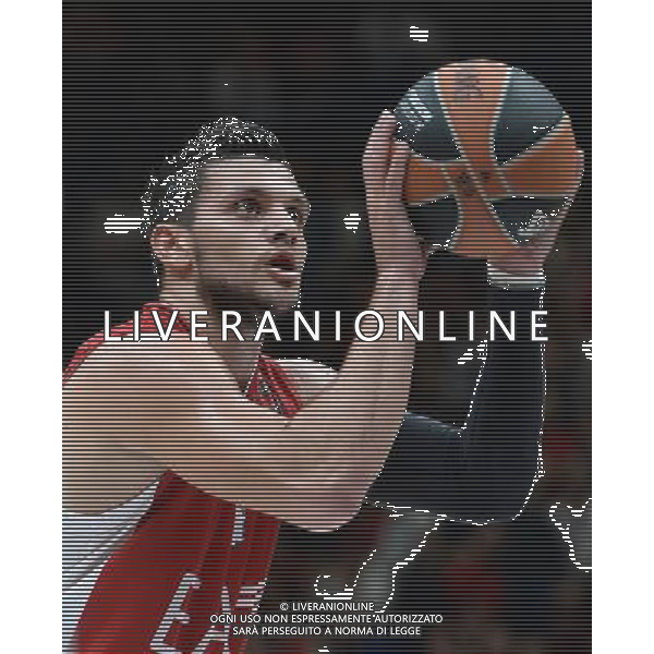 Turkish Airline Eurolega 2015/2016 Regular Season Milano - 30.10.2015 EA7 Emporio Armani Milano-Olympiacos Pireo Nella Foto:Gentile Alessandro /Ph.Vitez-Ag. Aldo Liverani
