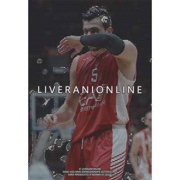 Turkish Airline Eurolega 2015/2016 Regular Season Milano - 30.10.2015 EA7 Emporio Armani Milano-Olympiacos Pireo Nella Foto:Gentile Alessandro /Ph.Vitez-Ag. Aldo Liverani