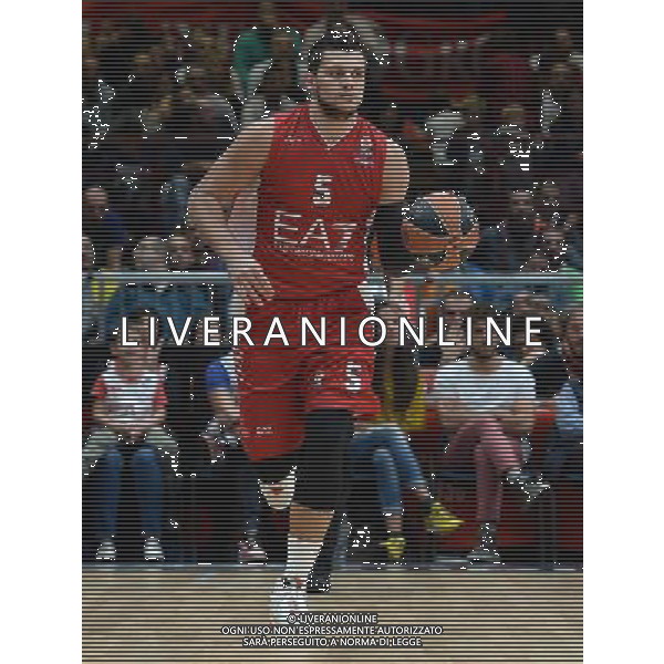 Turkish Airline Eurolega 2015/2016 Regular Season Milano - 30.10.2015 EA7 Emporio Armani Milano-Olympiacos Pireo Nella Foto:Gentile Alessandro /Ph.Vitez-Ag. Aldo Liverani