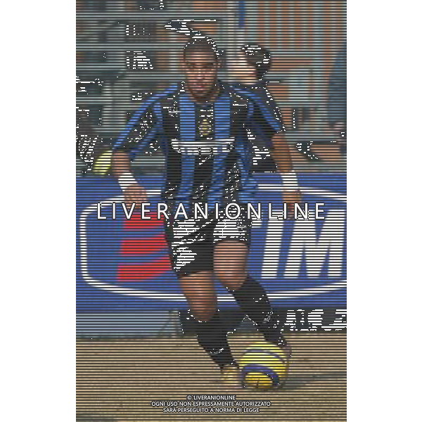 09/02/2005 PARTITA DI BENEFICENZA FRA INTER E STEAUA BUCAREST NELLA FOTO: ADRIANO FOTO BARATTINI ALEXANDRO/AG. ALDO LIVERANI