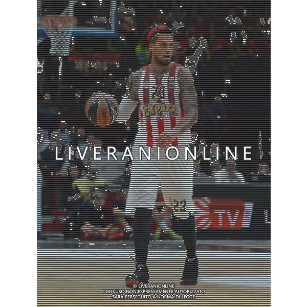 Turkish Airline Eurolega 2015/2016 Regular Season Milano - 30.10.2015 EA7 Emporio Armani Milano-Olympiacos Pireo Nella Foto:Hackett Daniel /Ph.Vitez-Ag. Aldo Liverani