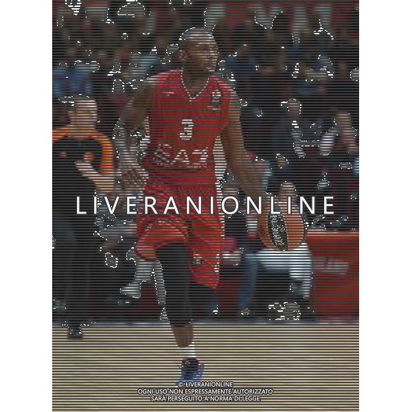 Turkish Airline Eurolega 2015/2016 Regular Season Milano - 30.10.2015 EA7 Emporio Armani Milano-Olympiacos Pireo Nella Foto:Lafayette Oliver /Ph.Vitez-Ag. Aldo Liverani