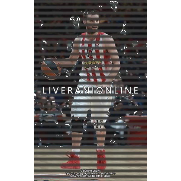 Turkish Airline Eurolega 2015/2016 Regular Season Milano - 30.10.2015 EA7 Emporio Armani Milano-Olympiacos Pireo Nella Foto:Mantzaris Vangelis /Ph.Vitez-Ag. Aldo Liverani