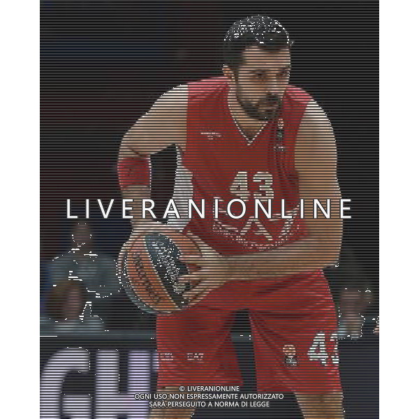 Turkish Airline Eurolega 2015/2016 Regular Season Milano - 30.10.2015 EA7 Emporio Armani Milano-Olympiacos Pireo Nella Foto:Simon Krunoslav /Ph.Vitez-Ag. Aldo Liverani