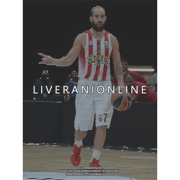 Turkish Airline Eurolega 2015/2016 Regular Season Milano - 30.10.2015 EA7 Emporio Armani Milano-Olympiacos Pireo Nella Foto:Spanoulis Vassilis /Ph.Vitez-Ag. Aldo Liverani
