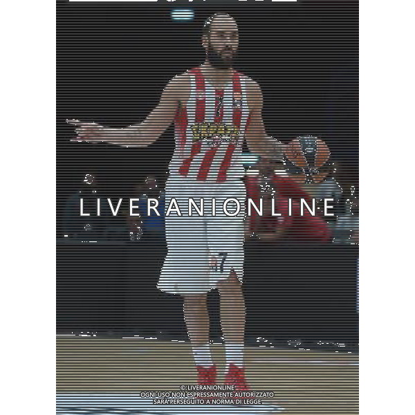 Turkish Airline Eurolega 2015/2016 Regular Season Milano - 30.10.2015 EA7 Emporio Armani Milano-Olympiacos Pireo Nella Foto:Spanoulis Vassilis /Ph.Vitez-Ag. Aldo Liverani