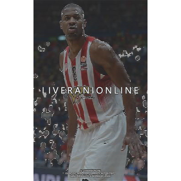 Turkish Airline Eurolega 2015/2016 Regular Season Milano - 30.10.2015 EA7 Emporio Armani Milano-Olympiacos Pireo Nella Foto:Strawberry DJ /Ph.Vitez-Ag. Aldo Liverani