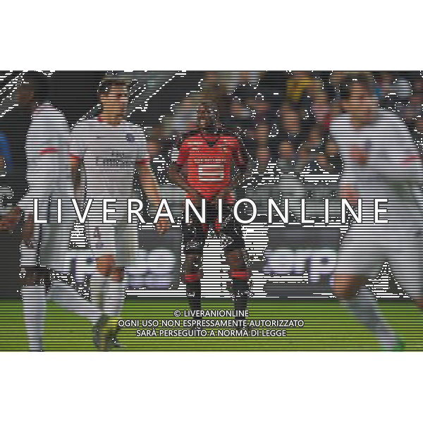 Abdoulaye Doucoure - 30.10.2015 - Rennes / PSG - 12eme journee de Ligue 1 Photo : Andre Ferreira / Icon Sport/AGENZIA ALDO LIVERANI SAS - ITALY ONLY EDITORIAL USE ONLY