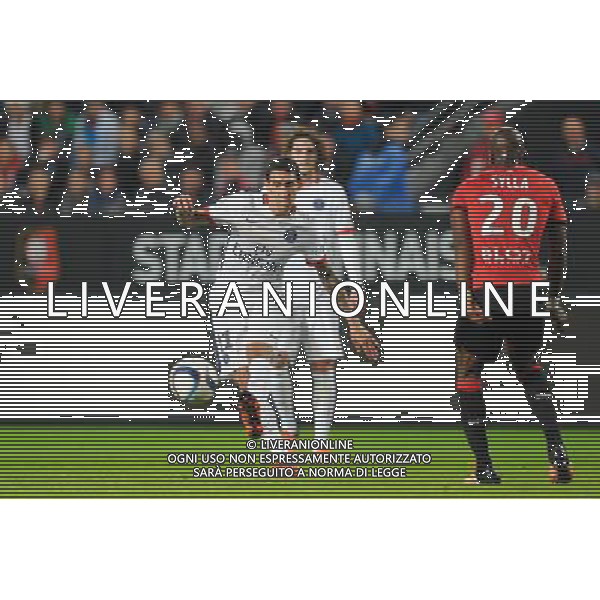 Angel Di Maria - 30.10.2015 - Rennes / PSG - 12eme journee de Ligue 1 Photo : Andre Ferreira / Icon Sport/AGENZIA ALDO LIVERANI SAS - ITALY ONLY EDITORIAL USE ONLY