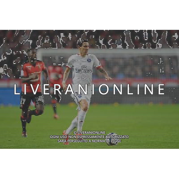 Angel Di Maria - 30.10.2015 - Rennes / PSG - 12eme journee de Ligue 1 Photo : Andre Ferreira / Icon Sport/AGENZIA ALDO LIVERANI SAS - ITALY ONLY EDITORIAL USE ONLY