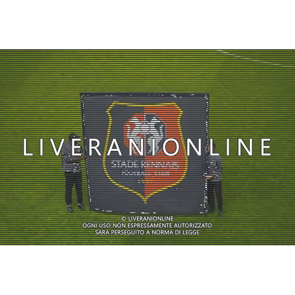 illustration logo Rennes - 30.10.2015 - Rennes / PSG - 12eme journee de Ligue 1 Photo : Andre Ferreira / Icon Sport/AGENZIA ALDO LIVERANI SAS - ITALY ONLY EDITORIAL USE ONLY