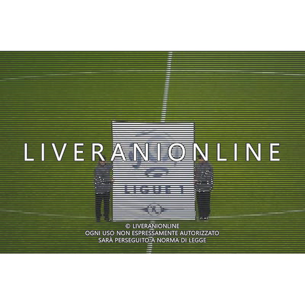 illustration logo Ligue 1 - 30.10.2015 - Rennes / PSG - 12eme journee de Ligue 1 Photo : Andre Ferreira / Icon Sport/AGENZIA ALDO LIVERANI SAS - ITALY ONLY EDITORIAL USE ONLY