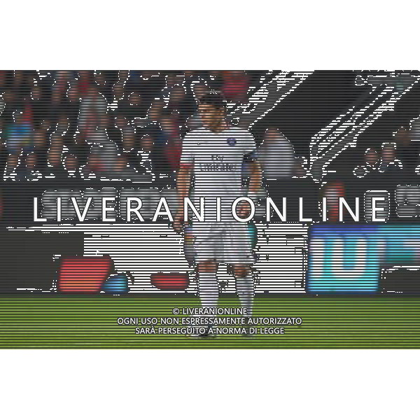 Thiago Silva - 30.10.2015 - Rennes / PSG - 12eme journee de Ligue 1 Photo : Andre Ferreira / Icon Sport/AGENZIA ALDO LIVERANI SAS - ITALY ONLY EDITORIAL USE ONLY