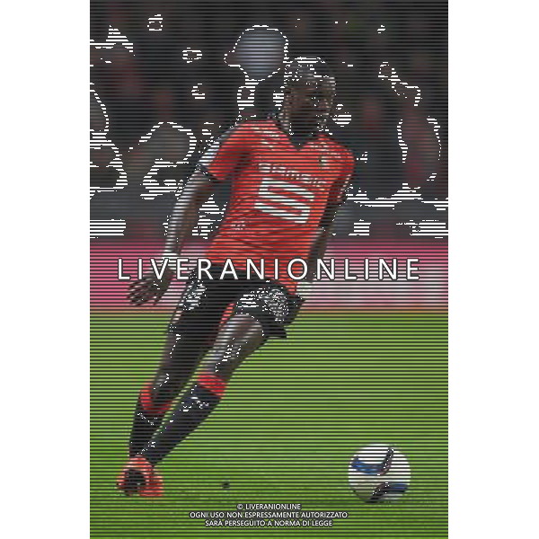Falllou Diagne - 30.10.2015 - Rennes / PSG - 12eme journee de Ligue 1 Photo : Andre Ferreira / Icon Sport/AGENZIA ALDO LIVERANI SAS - ITALY ONLY EDITORIAL USE ONLY