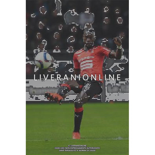 Falllou Diagne - 30.10.2015 - Rennes / PSG - 12eme journee de Ligue 1 Photo : Andre Ferreira / Icon Sport/AGENZIA ALDO LIVERANI SAS - ITALY ONLY EDITORIAL USE ONLY