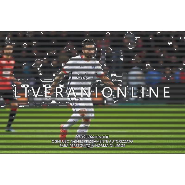 Ezequiel Lavezzi - 30.10.2015 - Rennes / PSG - 12eme journee de Ligue 1 Photo : Andre Ferreira / Icon Sport/AGENZIA ALDO LIVERANI SAS - ITALY ONLY EDITORIAL USE ONLY
