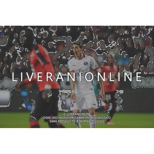 Angel Di Maria - 30.10.2015 - Rennes / PSG - 12eme journee de Ligue 1 Photo : Andre Ferreira / Icon Sport/AGENZIA ALDO LIVERANI SAS - ITALY ONLY EDITORIAL USE ONLY