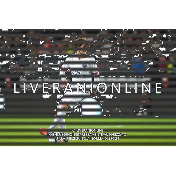 Adrien Rabiot - 30.10.2015 - Rennes / PSG - 12eme journee de Ligue 1 Photo : Andre Ferreira / Icon Sport/AGENZIA ALDO LIVERANI SAS - ITALY ONLY EDITORIAL USE ONLY