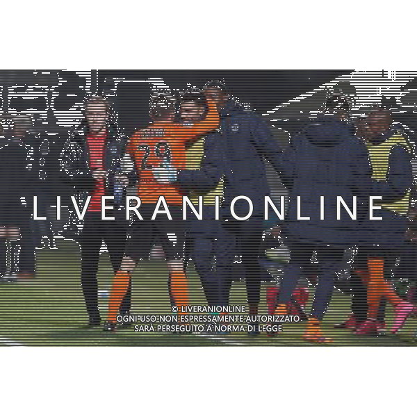Joie Paris - Romain GRANGE - 30.10.2015 - Metz / Paris FC - 13eme journee de Ligue 2 Photo : Fred Marvaux / Icon Sport/AGENZIA ALDO LIVERANI SAS - ITALY ONLY EDITORIAL USE ONLY