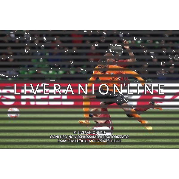 Jonathan RIVIEREZ / Christopher GLOMBARD / Sezer OZMEN - 30.10.2015 - Metz / Paris FC - 13eme journee de Ligue 2 Photo : Fred Marvaux / Icon Sport/AGENZIA ALDO LIVERANI SAS - ITALY ONLY EDITORIAL USE ONLY