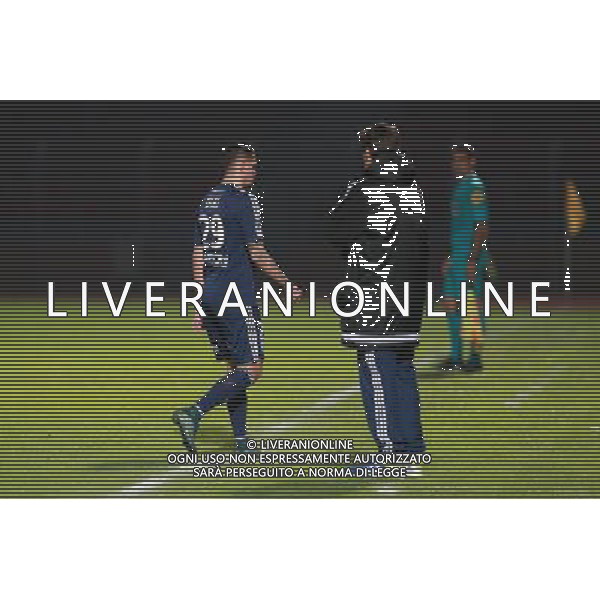 Rafael DIAS / Thierry FROGER - 30.10.2015 - Creteil / Nimes - 13eme journee de Ligue 2 Photo : Sebastien Muylaert / Icon Sport/AGENZIA ALDO LIVERANI SAS - ITALY ONLY EDITORIAL USE ONLY