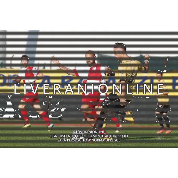 Lega Pro Girone B, Rimini vs Luchhese del 31/10/2015 nella foto Lorenzini Filippo e Ricchiuti Adrian, ©Claudio Zamagni/Agenzia Aldo Liverani s.a.s.
