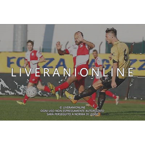 Lega Pro Girone B, Rimini vs Luchhese del 31/10/2015 nella foto Lorenzini Filippo e Ricchiuti Adrian, ©Claudio Zamagni/Agenzia Aldo Liverani s.a.s.